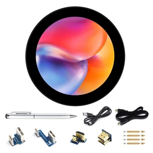 3.4inch HDMI Round Touch Display, 800×800 Resolution, IPS, 10-Point Touch, Compatible with Raspberry Pi 5/4B/3B/Zero/Zero W/Zero 2W/Pico/Pico W/Pico WH, Support Jetson Nano and Mini PC 3.4inch HDMI Round Touch Display, 800×800 Resolution, IPS, 10-Point Touch, Compatible with Raspberry Pi 5/4B/3B/Zero/Zero W/Zero 2W/Pico/Pico W/Pico WH, Support Jetson Nano and Mini PC