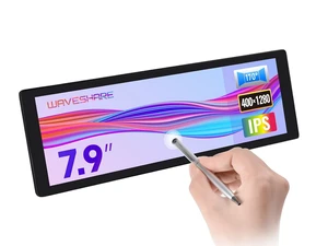 7.9inch IPS Display, 400×1280 Pixel, Compatible with Raspberry Pi 5/4B/3B+/3A+/2B/B+/A+/Zero/Zero W/WH/Zero 2W CM3+/4,HDMI Interface, Hi-Fi Speaker, Metal Case, with Touch Function 7.9inch IPS Display, 400×1280 Pixel, Compatible with Raspberry Pi 5/4B/3B+/3A+/2B/B+/A+/Zero/Zero W/WH/Zero 2W CM3+/4,HDMI Interface, Hi-Fi Speaker, Metal Case, with Touch Function