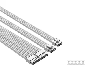 18AWG GPU Power Supply Extension Cable Compatible with 20 Series,30 Series,4060,4060 Ti,Selected 4070 (Cable Set 3pcs,32CM) 18AWG GPU Power Supply Extension Cable Compatible with 20 Series,30 Series,4060,4060 Ti,Selected 4070 (Cable Set 3pcs,32CM)
