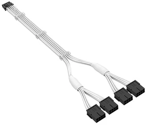 18AWG GPU Power Supply Extension Cable Compatible with 20 Series,30 Series,4060,4060 Ti,Selected 4070 (4 * 8Pin to 12+4Pin,45CM) 18AWG GPU Power Supply Extension Cable Compatible with 20 Series,30 Series,4060,4060 Ti,Selected 4070 (4 * 8Pin to 12+4Pin,45CM)