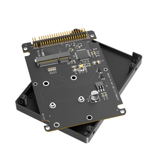 Msata SSD to 2.5-Inch IDE 44 Pin ATA Adapter Card, Convert M.2 Msata to PATA IDE Hard Disk for Old Laptop with Plastic Enclosure Msata SSD to 2.5-Inch IDE 44 Pin ATA Adapter Card, Convert M.2 Msata to PATA IDE Hard Disk for Old Laptop with Plastic Enclosure
