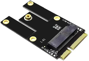 NGFF M.2 (Key-A+E/Key-E) to Mini PCI-E Express Card,Compatible with Intel AX201 AX200 9260 8265 8260 7260 Card NGFF M.2 (Key-A+E/Key-E) to Mini PCI-E Express Card,Compatible with Intel AX201 AX200 9260 8265 8260 7260 Card