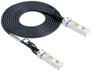SFP+ DAC Twinax Cable - 10GBASE-CU Passive Direct Attach Copper SFP Cable for Cisco SFP-H10GB-CU3M, Ubiquiti UniFi UC-DAC-SFP+, Meraki, Fortinet, D-Link, 26AWG, 3-Meter(10ft) SFP+ DAC Twinax Cable - 10GBASE-CU Passive Direct Attach Copper SFP Cable for Cisco SFP-H10GB-CU3M, Ubiquiti UniFi UC-DAC-SFP+, Meraki, Fortinet, D-Link, 26AWG, 3-Meter(10ft)