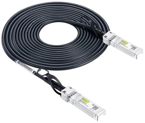SFP+ DAC Twinax Cable - 10GBASE-CU Passive Direct Attach Copper SFP Cable for Cisco SFP-H10GB-CU7M, Ubiquiti UniFi UC-DAC-SFP+, Meraki, Fortinet, D-Link, 26AWG, 7-Meter(23ft) SFP+ DAC Twinax Cable - 10GBASE-CU Passive Direct Attach Copper SFP Cable for Cisco SFP-H10GB-CU7M, Ubiquiti UniFi UC-DAC-SFP+, Meraki, Fortinet, D-Link, 26AWG, 7-Meter(23ft)