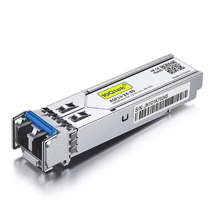 1.25G 1000Base-EX SFP Transceiver, 1310nm SMF, up to 40 km, for Cisco GLC-EX-SMD, Ubiquiti UniFi, Mikrotik, D-Link, Supermicro, Netgear, TP-Link, Broadcom, Linksys and More. 1.25G 1000Base-EX SFP Transceiver, 1310nm SMF, up to 40 km, for Cisco GLC-EX-SMD, Ubiquiti UniFi, Mikrotik, D-Link, Supermicro, Netgear, TP-Link, Broadcom, Linksys and More.