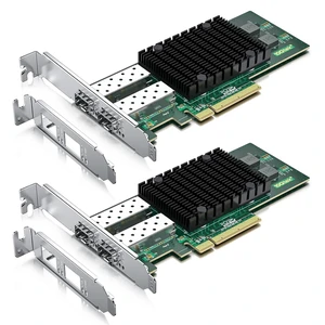 10Gb PCI-E NIC Network Card, Dual SFP+ Port, with Original Intel X710-BM2, PCI Express Ethernet LAN Adapter Support Windows Server/Windows/Linux/ESX, Compare to Intel X710-DA2, 2-Pack 10Gb PCI-E NIC Network Card, Dual SFP+ Port, with Original Intel X710-BM2, PCI Express Ethernet LAN Adapter Support Windows Server/Windows/Linux/ESX, Compare to Intel X710-DA2, 2-Pack