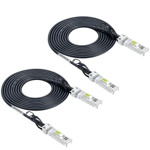 SFP+ DAC Twinax Cable - 10GBASE-CU Passive Direct Attach Copper SFP Cable for Cisco SFP-H10GB-CU7M, Ubiquiti UniFi UC-DAC-SFP+, Meraki, Fortinet, D-Link, 26AWG, 7-Meter(23ft), 2-Pack SFP+ DAC Twinax Cable - 10GBASE-CU Passive Direct Attach Copper SFP Cable for Cisco SFP-H10GB-CU7M, Ubiquiti UniFi UC-DAC-SFP+, Meraki, Fortinet, D-Link, 26AWG, 7-Meter(23ft), 2-Pack