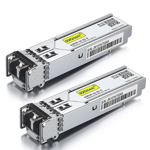 1000BASE-SX Gigabit SFP LC Multi-Mode Transceiver, Mini-GBIC Module for Cisco GLC-SX-MMD/GLC-SX-MM/SFP-GE-S, Ubiquiti UniFi UF-MM-1G, Meraki, Fortinet, TP-Link, 850nm, DDM, 550m, Pack of 2 1000BASE-SX Gigabit SFP LC Multi-Mode Transceiver, Mini-GBIC Module for Cisco GLC-SX-MMD/GLC-SX-MM/SFP-GE-S, Ubiquiti UniFi UF-MM-1G, Meraki, Fortinet, TP-Link, 850nm, DDM, 550m, Pack of 2