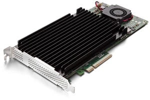 PCIe 3.0 x8 NVMe SSD Card, 4-Port M.2 U.2 Expansion with PEX8724 Controller, Aluminum Heatsink & Fan, Non-Bifurcation Motherboards, 2230/2242/2260/2280/22110 SSDs, Includes Full-Height Bracket PCIe 3.0 x8 NVMe SSD Card, 4-Port M.2 U.2 Expansion with PEX8724 Controller, Aluminum Heatsink & Fan, Non-Bifurcation Motherboards, 2230/2242/2260/2280/22110 SSDs, Includes Full-Height Bracket