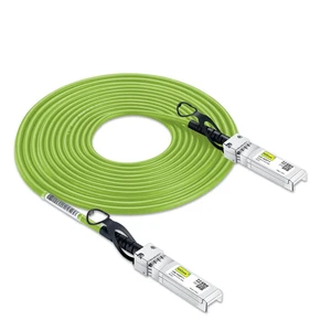 Green Colored 10G SFP+ DAC Cable - Twinax SFP Cable for Ubiquiti UACC-DAC-SFP10-4M, 4-Meter(13ft) Green Colored 10G SFP+ DAC Cable - Twinax SFP Cable for Ubiquiti UACC-DAC-SFP10-4M, 4-Meter(13ft)