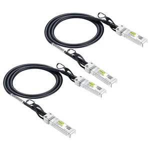 10G SFP+ DAC Twinax Cable, SFP+ to SFP+ Direct Attach Copper Passive for Cisco SFP-H10GB-CU0.65M, Ubiquiti UniFi, Meraki, Mikrotik, Netgear, D-Link, TP-Link and More, 0.65-Meter(2.1ft), 2-Pack 10G SFP+ DAC Twinax Cable, SFP+ to SFP+ Direct Attach Copper Passive for Cisco SFP-H10GB-CU0.65M, Ubiquiti UniFi, Meraki, Mikrotik, Netgear, D-Link, TP-Link and More, 0.65-Meter(2.1ft), 2-Pack