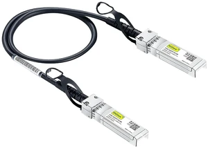 1.25G SFP DAC Twinax Cable - Gigabit Passive Direct Attach Copper Twinax SFP Cable for Cisco SFP-1GBASE-CU0.5M, Ubiquiti UniFi, Fortinet, Netgear, TP-Link and More, 0.5-Meter(1.6ft) 1.25G SFP DAC Twinax Cable - Gigabit Passive Direct Attach Copper Twinax SFP Cable for Cisco SFP-1GBASE-CU0.5M, Ubiquiti UniFi, Fortinet, Netgear, TP-Link and More, 0.5-Meter(1.6ft)