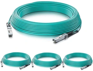 10G SFP+ AOC Fiber Cable for Cisco SFP-10G-AOC2M, 2m/6.6ft, 4-pack 10G SFP+ AOC Fiber Cable for Cisco SFP-10G-AOC2M, 2m/6.6ft, 4-pack