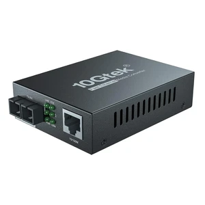 10/100Mbps Fast Ethernet Media Converter, Single-Mode SC Fiber, up to 20km, 10/100Base-TX to 100Base-FX 10/100Mbps Fast Ethernet Media Converter, Single-Mode SC Fiber, up to 20km, 10/100Base-TX to 100Base-FX