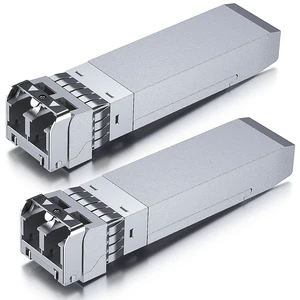 SFP28 25GBase-SR Transceiver, 25G SFP+ SR Duplex LC MMF Optical Module for Cisco SFP-25G-SR-S, 850nm, DDM, up to 100m, 2-Pack SFP28 25GBase-SR Transceiver, 25G SFP+ SR Duplex LC MMF Optical Module for Cisco SFP-25G-SR-S, 850nm, DDM, up to 100m, 2-Pack