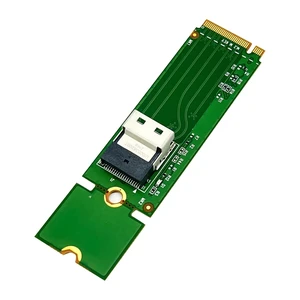 M.2 M-Key to SlimSAS (SFF-8654) 4i Adapter, Applied for Multiple Expansions, Applicable to Windows Server/Windows/Linux/VMwareESX/ESXi/Centos/Ubuntu System M.2 M-Key to SlimSAS (SFF-8654) 4i Adapter, Applied for Multiple Expansions, Applicable to Windows Server/Windows/Linux/VMwareESX/ESXi/Centos/Ubuntu System