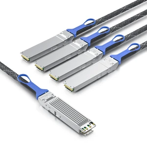 800Gb/s OSFP DAC Compatible for NVIDIA MCP7Y50-N002, 8-Channel OSFP Fin-top Breakout to 4x200G Flat-top Cable,NDR Infiniband and Ethernet Solutions 800Gb/s OSFP DAC Compatible for NVIDIA MCP7Y50-N002, 8-Channel OSFP Fin-top Breakout to 4x200G Flat-top Cable,NDR Infiniband and Ethernet Solutions
