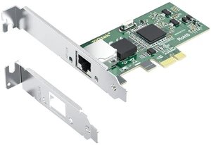 100/1000Mbps Gigabit Ethernet PCI Express NIC Network Card with Intel(R) 82573 Controller, Ethernet Server Converged Network Adapter, Single RJ-45, Support Windows Server/Freebsd/VMware 100/1000Mbps Gigabit Ethernet PCI Express NIC Network Card with Intel(R) 82573 Controller, Ethernet Server Converged Network Adapter, Single RJ-45, Support Windows Server/Freebsd/VMware