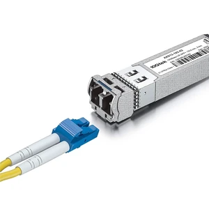 1 Pack of 10GBase-LR Lite SFP+ IR Transceiver, up to 1.4 km, Compatible with Ubiquiti and 1 Pack of 1M Fiber Patch Cable 1 Pack of 10GBase-LR Lite SFP+ IR Transceiver, up to 1.4 km, Compatible with Ubiquiti and 1 Pack of 1M Fiber Patch Cable
