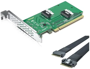 PCIe_8654 Card + 8654_8i_85Ohm_0.5m PCIe_8654 Card + 8654_8i_85Ohm_0.5m