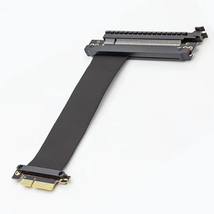 PCIE 3.0 Extension Cable, X4-X16, M-F, Straight to Straight, 15cm/0.5ft PCIE 3.0 Extension Cable, X4-X16, M-F, Straight to Straight, 15cm/0.5ft