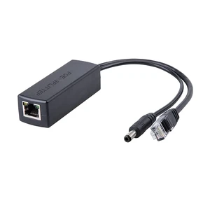 PoE Splitter, 10/100/1000Mbps, IEEE 802.3af/at, 48V to 24V, 0.5A, 100 Meters Link PoE Splitter, 10/100/1000Mbps, IEEE 802.3af/at, 48V to 24V, 0.5A, 100 Meters Link