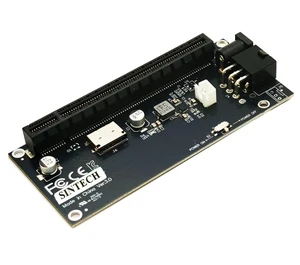 Oculink SFF-8612 to PCIe 4.0,SFF-8611 PCI-Express 16x Adapter with ATX 6pin/DC Power Port for External Game GPU Graphics Card Oculink SFF-8612 to PCIe 4.0,SFF-8611 PCI-Express 16x Adapter with ATX 6pin/DC Power Port for External Game GPU Graphics Card