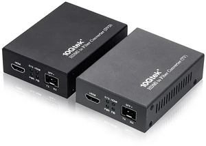 a Pair of HDMI Extender Converters with Open SFP+ Slot, Without Transceiver, Support HDMI 1.4a, 4Kx2K a Pair of HDMI Extender Converters with Open SFP+ Slot, Without Transceiver, Support HDMI 1.4a, 4Kx2K