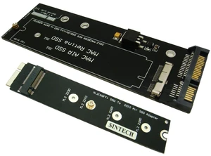 Sinech 26Pin SSD to SATA Adapter Card with M.2 SATA Upgrade Card,Compatible with 2012 Year MacBook Air Sinech 26Pin SSD to SATA Adapter Card with M.2 SATA Upgrade Card,Compatible with 2012 Year MacBook Air