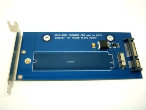 18Pin to SATA Adapter Card with Low Profile Bracket for 2010-2011 MacBook AIR A1369 A1370 A1377 SSD 18Pin to SATA Adapter Card with Low Profile Bracket for 2010-2011 MacBook AIR A1369 A1370 A1377 SSD