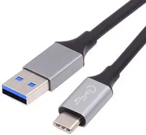JVFYI 30cm 10Gbps USB 3.1 Type C Male to USB3.0 Type A Male Data Power Cable 5V3A for Laptop Phone Disk JVFYI 30cm 10Gbps USB 3.1 Type C Male to USB3.0 Type A Male Data Power Cable 5V3A for Laptop Phone Disk
