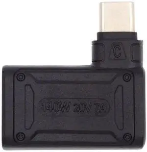 JVFYI 140W 100W Rectangle Jack Thinkpad X1 Input to USB-C Type-C Angled 90 Degree Power Plug Charge Adapter for Laptop Phone JVFYI 140W 100W Rectangle Jack Thinkpad X1 Input to USB-C Type-C Angled 90 Degree Power Plug Charge Adapter for Laptop Phone
