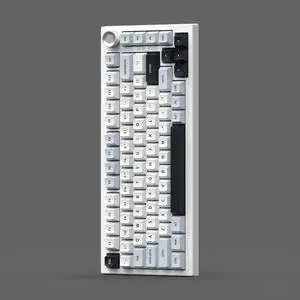 JVFYI Wireless 75% Mechanical Keyboard - Compact Gaming & Office Keyboard for Women, Quiet Tactile Switches, RGB Backlit, Compatible with PC Desktop Laptop JVFYI Wireless 75% Mechanical Keyboard - Compact Gaming & Office Keyboard for Women, Quiet Tactile Switches, RGB Backlit, Compatible with PC Desktop Laptop