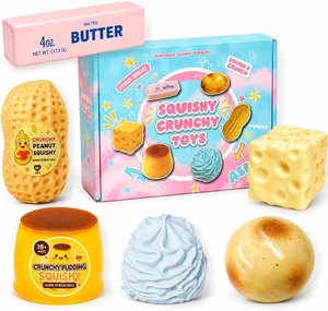 Crunchy Squishy Box Mystery Fun Asmr Feel Set 6PCS
Crunchy Squishies Stress Balls Blind Slow Return Squishies, Relief Hand Relax Desk Decor Party Favor Gifts for Adult Crunchy Squishy Box Mystery Fun Asmr Feel Set 6PCS
Crunchy Squishies Stress Balls Blind Slow Return Squishies, Relief Hand Relax Desk Decor Party Favor Gifts for Adult