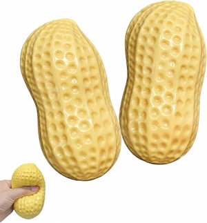 2 Pack Realistic Peanut Squishy, Soft Dough Filled for Adults Desk
Slow Rising Soft Dough Texture, Realistic Peanut Shell Design, Stress Relief Fidget Desk Toy Gift for Adults Men Women Office 2 Pack Realistic Peanut Squishy, Soft Dough Filled for Adults Desk
Slow Rising Soft Dough Texture, Realistic Peanut Shell Design, Stress Relief Fidget Desk Toy Gift for Adults Men Women Office