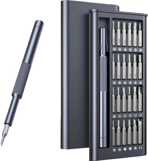 25-IN-1 Precision Small Screwdriver Set, Professional Mini Bit Tool Set for Glasses, Watch, Ring Doorbell, ElectronicComputerhigh-strength steel Screw DriverMagneticGift for Mens 25-IN-1 Precision Small Screwdriver Set, Professional Mini Bit Tool Set for Glasses, Watch, Ring Doorbell, ElectronicComputerhigh-strength steel Screw DriverMagneticGift for Mens