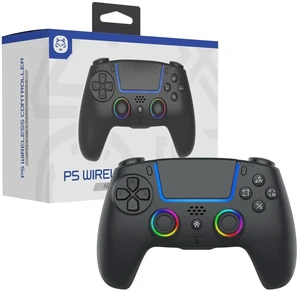 PS5 Bluetooth Controller with Hall Effect Joystick Wireless & USB for PS5 Slim/Pro and PC, RGB Lighting, Vibration, Macro Programmable, Multi-Platform Gaming PS5 Bluetooth Controller with Hall Effect Joystick Wireless & USB for PS5 Slim/Pro and PC, RGB Lighting, Vibration, Macro Programmable, Multi-Platform Gaming