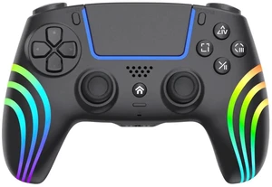 PS5 Bluetooth Controller with Hall Effect Joystick, Wireless & USB for PS5/PS5 Slim/Pro/PC, RGB, Dual Vibration, 6-Axis Motion Sensor, Macro & Turbo, Multi-Platform Gamepad Black PS5 Bluetooth Controller with Hall Effect Joystick, Wireless & USB for PS5/PS5 Slim/Pro/PC, RGB, Dual Vibration, 6-Axis Motion Sensor, Macro & Turbo, Multi-Platform Gamepad Black