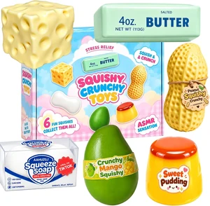 6 Pack Crunchy Squishy Box Slow Crunchy Squishies Set (6pcs E)
Butter Peanut Pudding Cream Cheese Potato Asmr Filled, Squeeze Stress Ball Rebound Calming Desk Decor Moldable Adults 6 Pack Crunchy Squishy Box Slow Crunchy Squishies Set (6pcs E)
Butter Peanut Pudding Cream Cheese Potato Asmr Filled, Squeeze Stress Ball Rebound Calming Desk Decor Moldable Adults