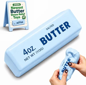 Crunchy Butter Squishy Asmr Bead Filled, Slow Rising Squeeze (Blue Butter) Squeeze Stress Butter Stick Squishies Slow Rising Squeeze Portable Rebound Calming Anxiety Relief Tool for Adults Crunchy Butter Squishy Asmr Bead Filled, Slow Rising Squeeze (Blue Butter) Squeeze Stress Butter Stick Squishies Slow Rising Squeeze Portable Rebound Calming Anxiety Relief Tool for Adults