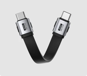 Hagibis 0.33ft 90 Degree USB4 Cable, 80Gbps Data Transfer, 8K@60Hz Video Display, 240W Fast Charging Right Angle USB-C Cable, USB 4 V2.0 Cable for iPhone 17 16 15 Pro Max, iPad Pro, Thunderbolt 5/4 Hagibis 0.33ft 90 Degree USB4 Cable, 80Gbps Data Transfer, 8K@60Hz Video Display, 240W Fast Charging Right Angle USB-C Cable, USB 4 V2.0 Cable for iPhone 17 16 15 Pro Max, iPad Pro, Thunderbolt 5/4