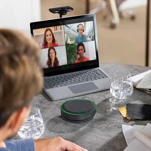 Jabra Speak2 75 (2025 Edition) Wireless Bluetooth Speakerphone - 4 Noise-Cancelling Mics, 65mm Speakers - New Linking Feature - USB-A Dongle - Certified for Microsoft Teams - Dark Grey Jabra Speak2 75 (2025 Edition) Wireless Bluetooth Speakerphone - 4 Noise-Cancelling Mics, 65mm Speakers - New Linking Feature - USB-A Dongle - Certified for Microsoft Teams - Dark Grey