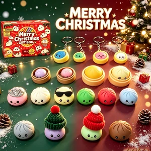 Christmas Advent Calendar Squishy Toy Set, 24Pcs Slow Rising Cute Squeeze Fidget Toys, Stress Relief Blind Box, Christmas Holiday Gift, Party Favor New Christmas Blind Box Style 01 24pcs 330g Christmas Advent Calendar Squishy Toy Set, 24Pcs Slow Rising Cute Squeeze Fidget Toys, Stress Relief Blind Box, Christmas Holiday Gift, Party Favor New Christmas Blind Box Style 01 24pcs 330g