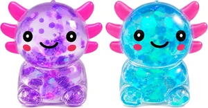 2 Packs Axolotl Squishy Toy, Glitter Fidget Toys Cute Axolotl Stress Relief Squeeze Toy Gifts for Kids Adult, Squishies Toys,bluepink Bluepurple 2 Packs Axolotl Squishy Toy, Glitter Fidget Toys Cute Axolotl Stress Relief Squeeze Toy Gifts for Kids Adult, Squishies Toys,bluepink Bluepurple