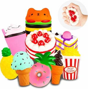 YOYI 9 Pack Slow Rising Squishy Toys, Jumbo Soft PU Foam Squishies
Cute and Playful Designs with a Smooth, Squeezable Texture for Sensory Play, Fidgeting, Everyday Fun, and Collecting YOYI 9 Pack Slow Rising Squishy Toys, Jumbo Soft PU Foam Squishies
Cute and Playful Designs with a Smooth, Squeezable Texture for Sensory Play, Fidgeting, Everyday Fun, and Collecting