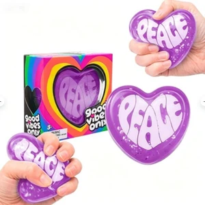 Schylling Needoh Good Vibes Only - Sensory Squeeze Toy - Colors May Vary 2 packs Random colors Love Purple Schylling Needoh Good Vibes Only - Sensory Squeeze Toy - Colors May Vary 2 packs Random colors Love Purple