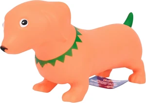 Toymendous Squishy Weenie Dog - Pumpkin - Halloween Squishy Toy - Ages 3+ Cotton-Filled Squishy Toy, Self-Standing, Sensory Play, Fall Décor