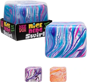 Schylling NeeDoh Swirl Nice Berg - Jumbo Squishy Squeezy Fun - Colors May Vary Schylling NeeDoh Swirl Nice Berg - Jumbo Squishy Squeezy Fun - Colors May Vary