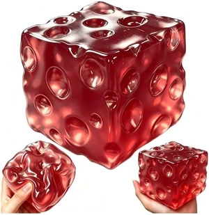 Big Cheese Squishy Stress Relief Toy Red Wine Cheese Squishy- Jumbo Moldable Non-Rebound Fidget Toy, Petroleum Jelly Filled,Shape-Retaining Sensory Squeeze Toy for Teens and Adults Big Cheese Squishy Stress Relief Toy Red Wine Cheese Squishy- Jumbo Moldable Non-Rebound Fidget Toy, Petroleum Jelly Filled,Shape-Retaining Sensory Squeeze Toy for Teens and Adults