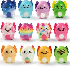 Crunchy Squishy Stress Ball, Waxberry Moldable Slushy Squishy, Ice Skin Fidget Sensory Toy, Satisfying Squeeze Toy for Stress Relief and Relaxation (Axolotl) Crunchy Squishy Stress Ball, Waxberry Moldable Slushy Squishy, Ice Skin Fidget Sensory Toy, Satisfying Squeeze Toy for Stress Relief and Relaxation (Axolotl)